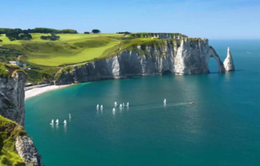Ferienwohnung Prestige Étretat Exterior foto